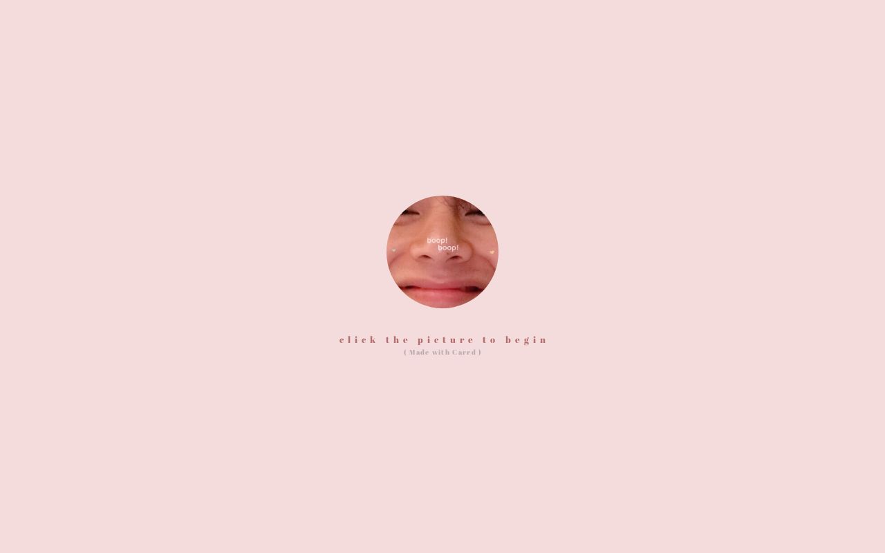 Carrd profile picture for @tiniest